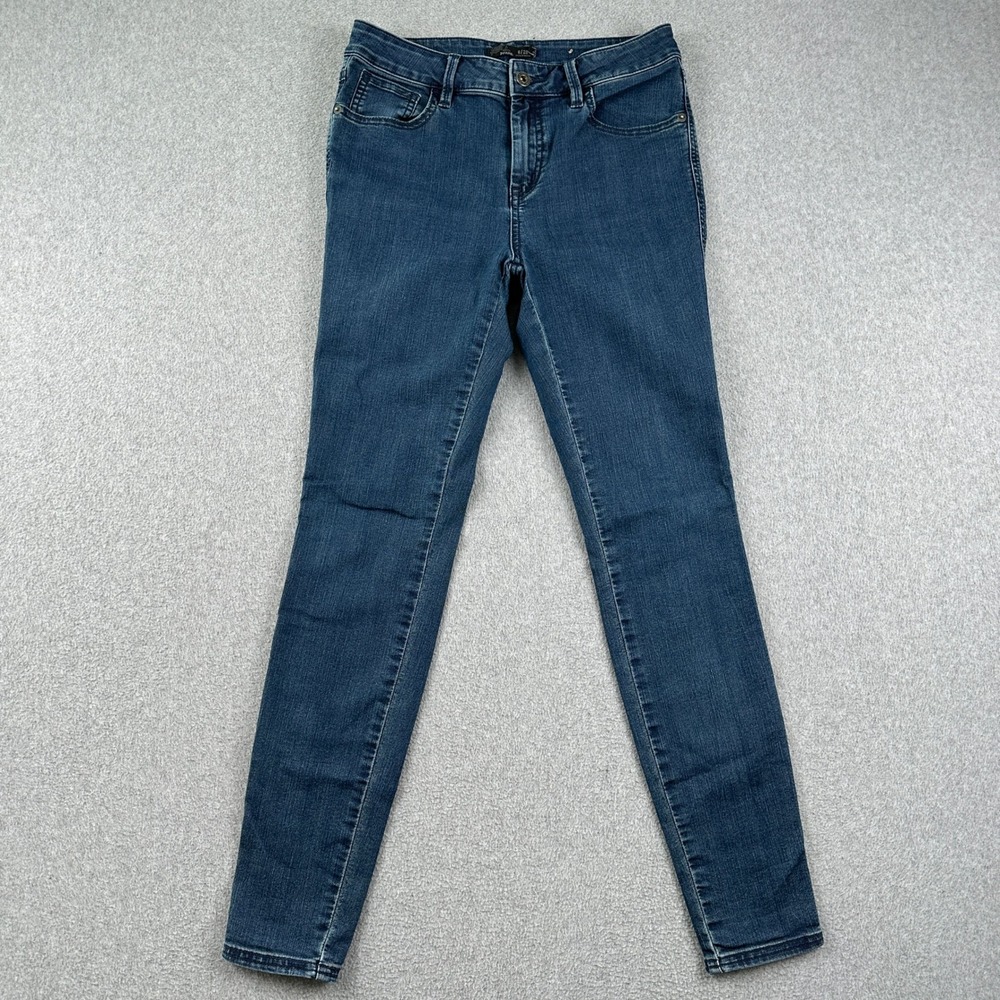 Prana Jeans Womens 6/28 Kara Skinny Blue Stretch Denim Organic Cotton
